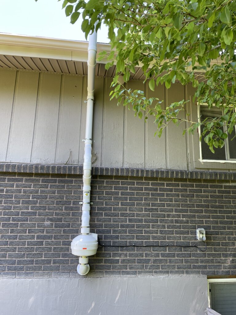 EExterior radon system